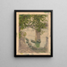 Paris Quai de Seine - Henri Rivière — quadro incorniciato alla parete