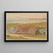 Village e Anse de Dinan - Henri Rivière — quadro incorniciato alla parete