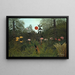 Jungle al tramonto - Henri Rousseau — quadro incorniciato alla parete