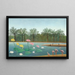 I Fenicotteri - Henri Rousseau — quadro incorniciato alla parete