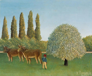 Prairie - Henri Rousseau — vista dell’opera