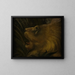 Tête de lion - Henri Rousseau — quadro incorniciato alla parete