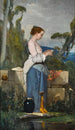 Una giovane donna al pozzo - Henri Taurel — vista dell’opera