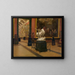 Interno del museo dell'Accademia - Henri van Dyck — quadro incorniciato alla parete