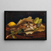 Natura morta di pesci con limone - Henri Victor Gabriel Le Fauconnier — quadro incorniciato alla parete