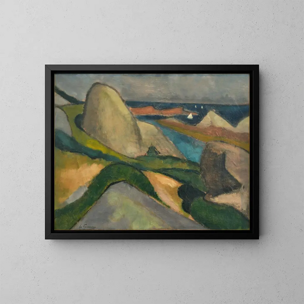 Ploumanac'h - Henri Victor Gabriel Le Fauconnier — quadro incorniciato alla parete