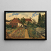 Giardino di un fiorista - Henri de Braekeleer — quadro incorniciato alla parete