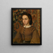 Hélène De Braekeleer la sœur des peintres - Henri de Braekeleer — quadro incorniciato alla parete
