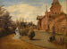 La maison de campagne di Gustave Coteaux - Henri de Braekeleer — vista dell’opera