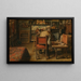Il Ritoccatore - Henri de Braekeleer — quadro incorniciato alla parete