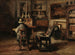L'atelier de Ferdinand De Braekeleer I, padre del pittore - Henri de Braekeleer — vista dell’opera