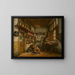 Il fai-da-te - Henri de Braekeleer — quadro incorniciato alla parete