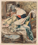 Donna che cuci - Henri de Braekeleer — vista dell’opera