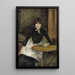 À la Bastille Jeanne Wenz - Henri de Toulouse-Lautrec — quadro incorniciato alla parete