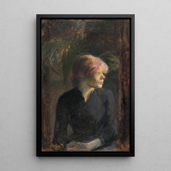 Carmen Gaudin - Henri de Toulouse-Lautrec — quadro incorniciato alla parete