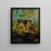Caccia a cavallo, corsa - Henri de Toulouse - Lautrec — quadro incorniciato alla parete