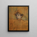 Mademoiselle Nys - Henri de Toulouse-Lautrec — quadro incorniciato alla parete