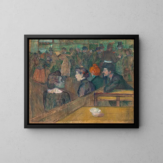 Moulin de la Galette - Henri de Toulouse-Lautrec — quadro incorniciato alla parete