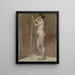 Nu nell'atelier - Henri de Toulouse-Lautrec — quadro incorniciato alla parete