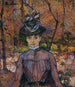 Ritratto di Suzanne Valadon - Henri de Toulouse-Lautrec — vista dell’opera
