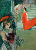 L'opéra Messaline a Bordeaux Messaline descende le scale bordé de figurants - Henri de Toulouse-Lautrec — vista dell’opera