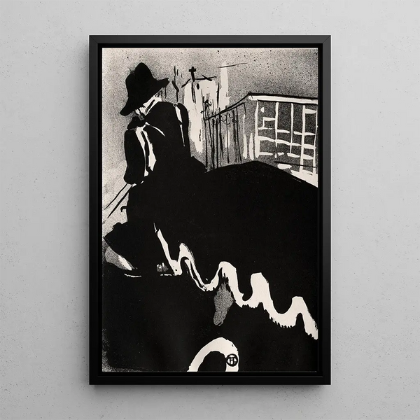 Ultime ballade - Henri de Toulouse-Lautrec — quadro incorniciato alla parete