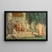 Psyché davanti al trono di Venere - Henrietta Rae — quadro incorniciato alla parete