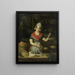 Venditore di frutta - Henrietta Christina Temminck — quadro incorniciato alla parete