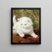 Curiosità - Henriette Ronner-Knip — quadro incorniciato alla parete