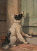 In attesa - Henriette Ronner-Knip — vista dell’opera