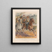 Raid del generale J. E. B. Stuart intorno a McClellan nel giugno 1862 - Henry Alexander Ogden — quadro incorniciato alla parete