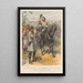 Le général Pickett recevendo l'ordine di attaccare del generale Longstreet Gettysburg 3 luglio 1864 - Henry Alexander Ogden — quadro incorniciato alla parete