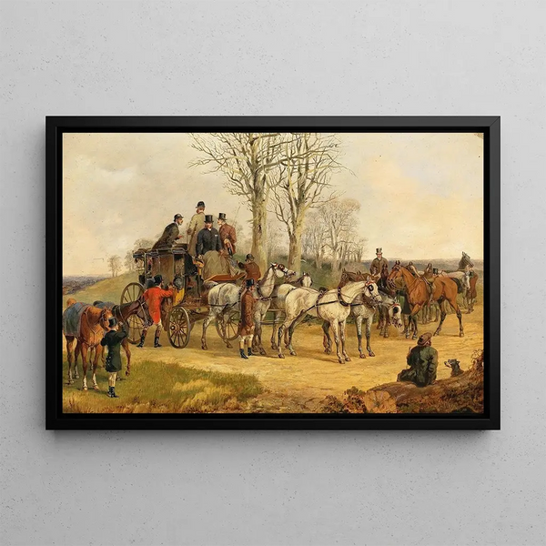 Henry Alken jun - Going to the meet.webp