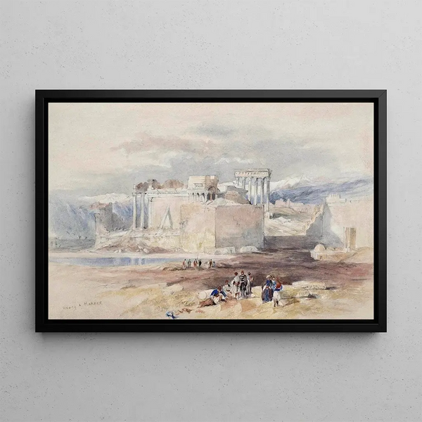 Henry Andrew Harper - Arabs before Baalbek the Lebanon.webp