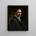 Ritratto di Charles Schreyvogel - Henry August Schwabe — quadro incorniciato alla parete