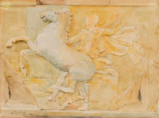 Metope centrali della fronte della Frigia di Phidias del Partenone - Henry Bacon — vista dell’opera