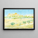 Vista generale dell'Acropoli al tramonto - Henry Bacon — quadro incorniciato alla parete