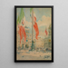 Piazza San Marco - Henry Bacon — quadro incorniciato alla parete