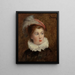 Ritratto di un giovane ragazzo - Henry Bacon — quadro incorniciato alla parete