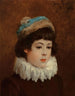 Ritratto di una giovane ragazza - Henry Bacon — vista dell’opera