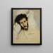 Ritratto di uomo malato - Henry Bataille — quadro incorniciato alla parete