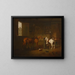La forge - Henry Bernard Chalon — quadro incorniciato alla parete