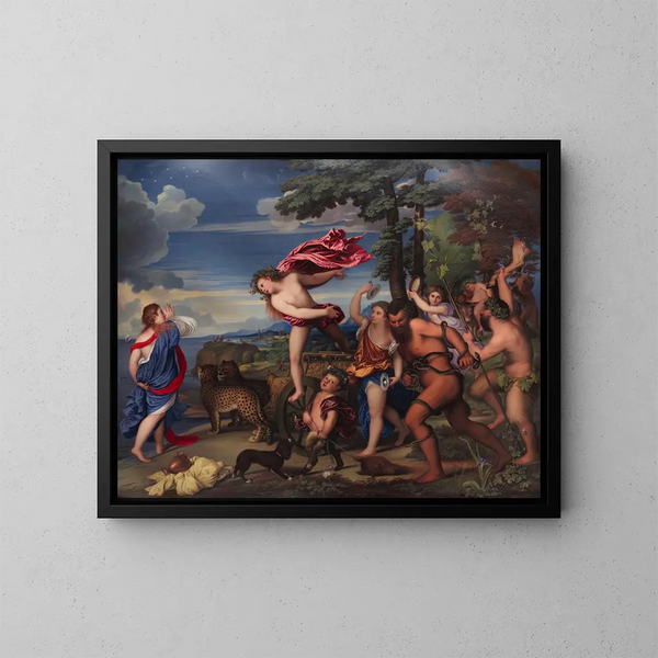 Bacchus e Ariadne - Henry Bone — quadro incorniciato alla parete