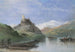 Château en Ruines sur les Rives du Rhin - Henry Bright — vista dell’opera