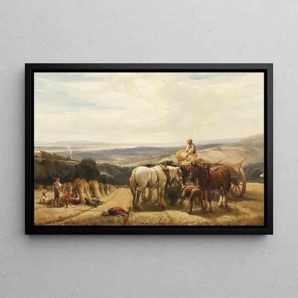 Henry Brittan Willis - Harvest in the Severn Valley.webp
