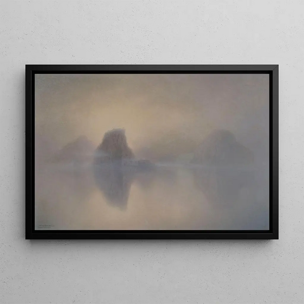 Îles des sirènes - Henry Brokman — quadro incorniciato alla parete