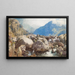 Tryfan cascate d'Orwen Galles - Henry Clarence Whaite — quadro incorniciato alla parete