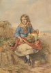 Jeune glaneuse - Henry Edington Hobson — vista dell’opera