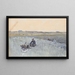 Scambio di Bugie - Henry Farny — quadro incorniciato alla parete