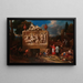 Paesaggio Fantastico con San Carlo Borromeo - Henry Ferguson — quadro incorniciato alla parete